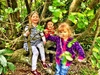 Caught up with nat & poppy, Anna & Eva, Mia for a play and park. The trees were the highlight. Being baby koalas.