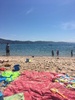 The weather has been just amazing. So off to oriental beach we went today. Caught up with a few friends a long the way. Juni even had a snooze in the tent and I got to take a swim with the kids, as no one else bought their togs! After 3 hours we were toast.