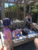 A relaxing morning at Kpc on my bday. Just hung under the parachute with Juni and iris with her baby Rosie.
