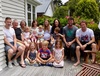 Christmas Eve at Granny and Poppas. The clan has grown since last photo and another one only a few weeks away!