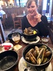 While the big girls had a sleep over at Nan and Grandads (amazing!), the three of us hit the beach then a quick dinner at our old classic - Leuvin.