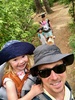 First full family up and over the back of Karori. Olive went the distance with barely a whine, Iris lasted a short while in before requesting the throne - where she happily stayed for the rest of the walk.