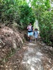 First full family up and over the back of Karori. Olive went the distance with barely a whine, Iris lasted a short while in before requesting the throne - where she happily stayed for the rest of the walk.
