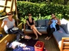First sunny summer day in a while. Nice catchup with school mates. Olive and Iris did really well playing with jonty and amusing themselves while we chatted. Mia and Sebastian reminded us what little babies are like again!