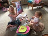 Olive turns 5! A few morning presents before off to her happy last day at kindy.