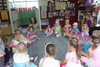 Party Day! at Sunshine Kindy. Olive felt very special in the rapunzel dress and enjoyed pass the parcel, lunch, playground fun and finished with Ice cream sundaes