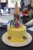 Party Day! at Sunshine Kindy. Olive felt very special in the rapunzel dress and enjoyed pass the parcel, lunch, playground fun and finished with Ice cream sundaes