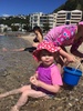 On the hottest day after early school pickup we hit the beach. Best day ever. Oli was great to drop off at school, iris was happy at kpc and bonus beach swim.