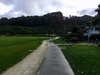 First family outing. A half walk/bike/scooter half around the park!