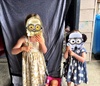 Ice rocks, fish and chips, princess storm troopers, bananas and a glistening cake! All at Anthony's birthday party.
