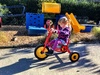 Daddy gets to take Iris to kindy. She had a great time getting into everything.