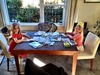 With Mummy away in Sydney, Daddy took the girls for a sleepover at Granny and Poppas. A day of beer and bread making for the adults while the kids played happily followed by a great nights sleep.
