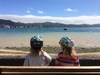 A crisp but lovely sunny morning scootering around Oriental Bay with Elise, Bethany and Sarah. Good to be a professional Mum, bring on summer!