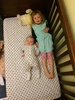Where's the juni bug? Impossible to get a photo without the loving sister iris.