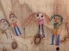 Who knew drawing on wood was so much fun! This is the most drawing iris has ever done and detailed too. Our family 2018. Now how am I meant to replace this fire guard! First of the season.