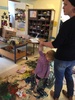 Kpc messy play at its best. Iris had slippery fun with her feet. Getting into rolling too.