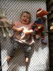 10 months! Holy moley. And comando crawling, trying hard to wave sometimes too.