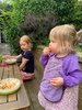 Juni has really come out of her shell, Aunty leece was in all evening. So lovely and warm and great to see the kiddies out the front in the treehouse and driveway!!!
