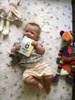 Eight months old. Our cheeky berry. Sitting quite well now, still loves her food. We seem to be doing circle movements on the floor and lifting her bottom up a bit so crawling soon?