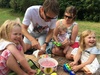 We had a fun family picnic to watch a Beauty and the Beast play and celebrate Olives birthday.
