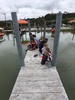 Prawn fishing (or prawning) (or pawns as the iris would say) which was a lot of fun. Alex managed to catch 2 and mummy 1 with lots of bites by all. We must return!