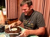Uncle Daveâ€™s birthday! He showed a little interest in bread making so we jumped on that and gave him a baneton bowl and sourdough starter (John Wayne, or Willy?).