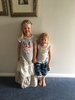 It needs to be said. These two have been nonstop playing with each other these holidays which has been amazing. We have made it! (For the time being) so much so Olive was a bit lost today when iris went back to kindy. Mummy has even managed a few to sew a few skirts!