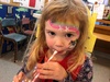 Iris had nine friends to help celebrate her fourth birthday at playcentre. We had unicorn rainbow cupcake, face painter and making headbands. She stated â€˜musical chairs was my favouriteâ€™ and the food! Olive was a great help and Juni slept most of it! 4 seems to be the right age to have fun doing games.