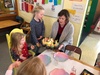 Iris had nine friends to help celebrate her fourth birthday at playcentre. We had unicorn rainbow cupcake, face painter and making headbands. She stated â€˜musical chairs was my favouriteâ€™ and the food! Olive was a great help and Juni slept most of it! 4 seems to be the right age to have fun doing games.