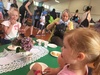 A busy day of peter & the wolf theatre show for the girls and fair in the afternoon. Mummy did a long day at school fair cafe. But it was good fun.