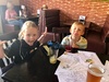 Dinner at the Pickle Jar with the Wohlers. Another belated birthday celebration for Olive and Anthony. Another successful dinner out!