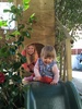 The ongoing treehouse masterpiece. Juni loved being amongst it all, especially the secret door. Not Juni proofed yet.