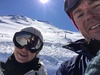 Graham and I were lucky enough to go skiing for a whole day! No crowds either...