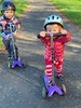 Hutt river ride to the playground and hot cross buns!