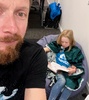 Olive joins me for a Daddy day at work with Asian food market lunch and reading books for the afternoon.