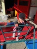 Kpc: juni is loving playcentre at the moment. Keen to give anything a go!