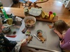 We made gingerbread men for the girls school friends, I was impressed with oliveâ€™s dedication for plastic free and juniâ€™s ability to decorate and then eat it all off again. Bombe Alaska was achieved for our Christmas dinner with Nan & Grandad.
