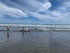 A fun day at Otaki with the wider family enjoying the kites and beach. They all got wet!