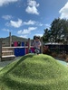 Juni climbing on everything today at Kpc.