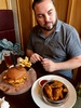 The annual birthday dinner out for Olive and Anthony. Every year is different - Juni being the challenge this year! Still, lots of fun and tasty burgers.