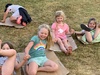 Last night of camp Nelson 2019. Cardboard hill action with pizza. A great trip.