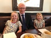 Nan took the girls on a Double decker bus trip and lunch with grandad