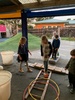 We celebrated iris & Scarlettâ€™s maanaki at playcentre this afternoon. It wa such a different farewell to kindy. More about Whanau and adults getting a chance to speak. It was lovely to see lots of old faces and the past playcentre kids. It really is a small village. Olive and freya welcomed them to their schools with a chocolate necklace and Connie and Tessa farewelled them with a book each. We sung some songs chosen by the girls in te reo and then enjoyed Kai and play.