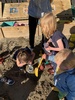 Irisâ€™s happy last kpc day today. Marbling, face painting, candle decorating, volcanoes in the sandpit and finished with piklets. We went out with a bang! I will treasure my time and play with iris at playcentre, what a unique and special experience we have had. She has formed a lovely friendship with Scarlett who will be missed at school.