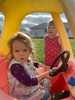 Play date with ivy, our two big two years! The Green cafe was great for kids!