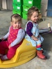 Play date with ivy, our two big two years! The Green cafe was great for kids!