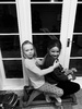 Juni helped with her cake by eating peanut butter off a whisk. We celebrated iris & juniâ€™s birthdays with a family fish and chip night. Our house is getting smaller and smallerðŸ¤”