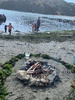 Tamariki Nui: Makara Beach building and cooking fire fun