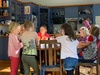 I finally had a party for olive. F&C in the treehouse after school with 6 besties. Madness but fun.