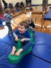 Juni had a play date at gym jam with Archie, nan and aunty Lisa.